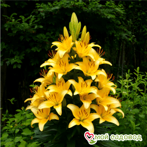 Лилия Пирамидальная Софт Флейм